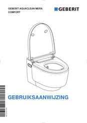 Geberit AQUACLEAN MERA COMFORT Gebruiksaanwijzing