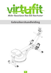 VirtuFit Water Resistance Row 800 Gebruikershandleiding