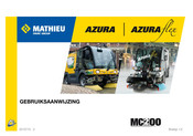 Mathieu AZURA MC200 Series Gebruiksaanwijzing