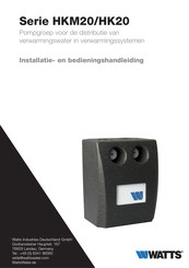 Watts HKM20 Series Installatie- En Bedieningshandleiding