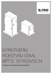 B.Pro BPT E 12 N Gebruiksaanwijzing