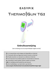 Easypix ThermoGun TG2 Gebruiksaanwijzing