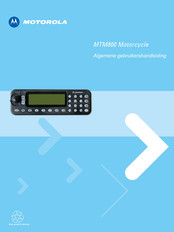 Motorola MTM800 Gebruikershandleiding