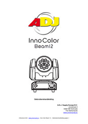 ADJ InnoColor Beam 12 Gebruikershandleiding