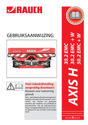 Rauch AXIS H 30.2 EMC+W Gebruiksaanwijzing