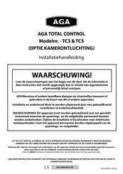 AGA TOTAL CONTROL TC3 Installatiehandleiding