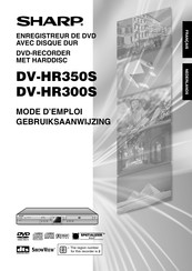 Sharp DV-HR350S Gebruiksaanwijzing