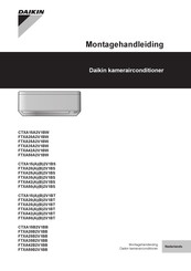 Daikin FTXA50A2V1BW Montagehandleiding
