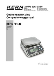 KERN FFN 25K10IPM Gebruiksaanwijzing