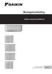Daikin FTXA50A2V1BW Montagehandleiding