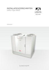 ubbink Ubiflux Vigor W600 Installatievoorschriften