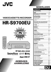 JVC HR-S9700EU Gebruiksaanwijzing