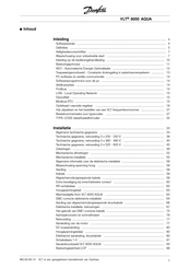 Danfoss VLT 8000 AQUA Bedieningshandleiding