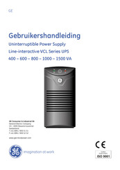 GE VCL Series Gebruikershandleiding