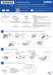 Brother HL-L5215DN Installatiehandleiding