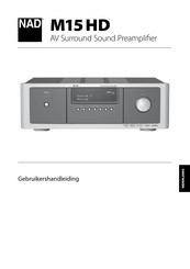 NAD M15 HD Gebruikershandleiding