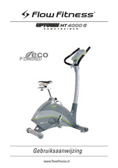 Flow Fitness Uptown HT4000G Gebruiksaanwijzing