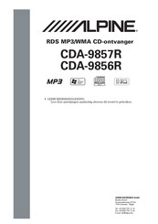 Alpine CDA-9857R Handleiding