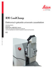 Leica BIOSYSTEMS RM CoolClamp Gebruiksaanwijzing