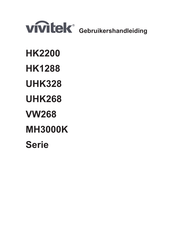 Vivitek MH3000K Series Gebruikershandleiding