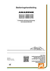 Amazone Catros+ 5002-2TS Bedieningshandleiding