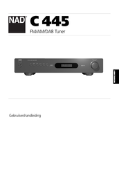 NAD C 445 Gebruikershandleiding