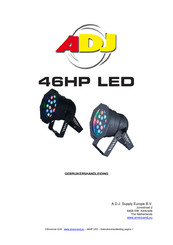 ADJ 46HP LED Gebruikershandleiding