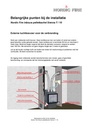 NORDIC FIRE Sienna 10 Gebruiksaanwijzing