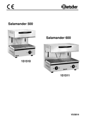 Bartscher Salamander 600 Handleiding