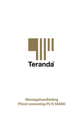 Teranda PL15 MANO Montagehandleiding