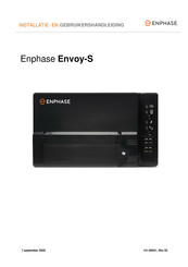 enphase Envoy-S Installatie- En Gebruikershandleiding