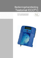 Testomat ECO C Bedieningshandleiding