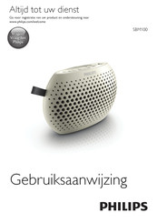 Philips SBM100 Gebruiksaanwijzing