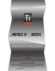 Ti Lite AERO X Gebruikershandleiding