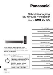 Panasonic DMR-BCT76 Gebruiksaanwijzing