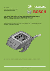 Bosch 23-15-2160 Gebruikshandleiding