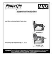 Max PowerLite NF255SF2/18 Bedieningshandleiding