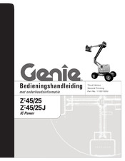 Genie Z-45/25 Bedieningshandleiding