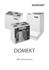 Komfovent DOMEKT Installatiehandleiding