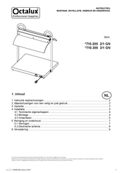 OCTALUX 710.200 2/1 GN Series Handleiding