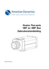 American Dynamics Illustra Flex 3MP Box Gebruikershandleiding