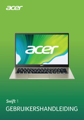 Acer Swift 1 Gebruikershandleiding