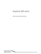 Poly Explorer 80 Series Gebruikershandleiding