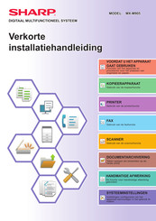 Sharp MX-M905 Installatiehandleiding