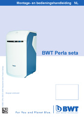 BWT Perla seta Montage- En Bedieningshandleiding