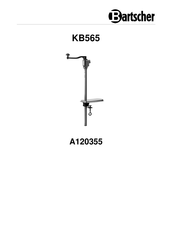 Bartscher KB565 Gebruiksaanwijzing