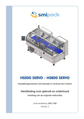 Smipack HS500 SERVO Handleiding Voor Gebruik En Onderhoud