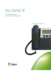 KPN Vox Davo IP Installatiehandleiding