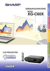 Sharp XG-C60X Gebruiksaanwijzing