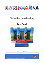 airquee Paw-Patrol Gebruikershandleiding